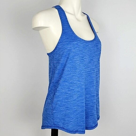 Lululemon Salute The Sun Singlet II Tank Top Heathered Lakeside Blue Size Small - Picture 4 of 10